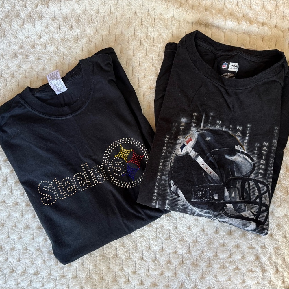 Steelers T-shirt lot, bling 2XL